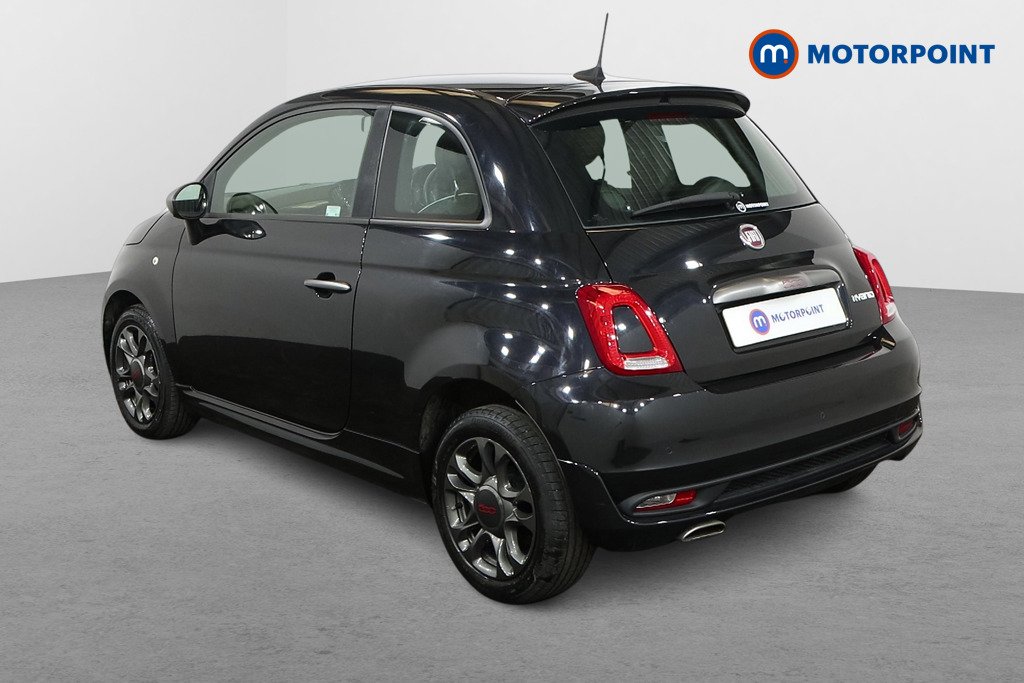 Fiat 500 Sport Manual Petrol-Electric Hybrid Hatchback - Stock Number (1549360) - Passenger side rear corner