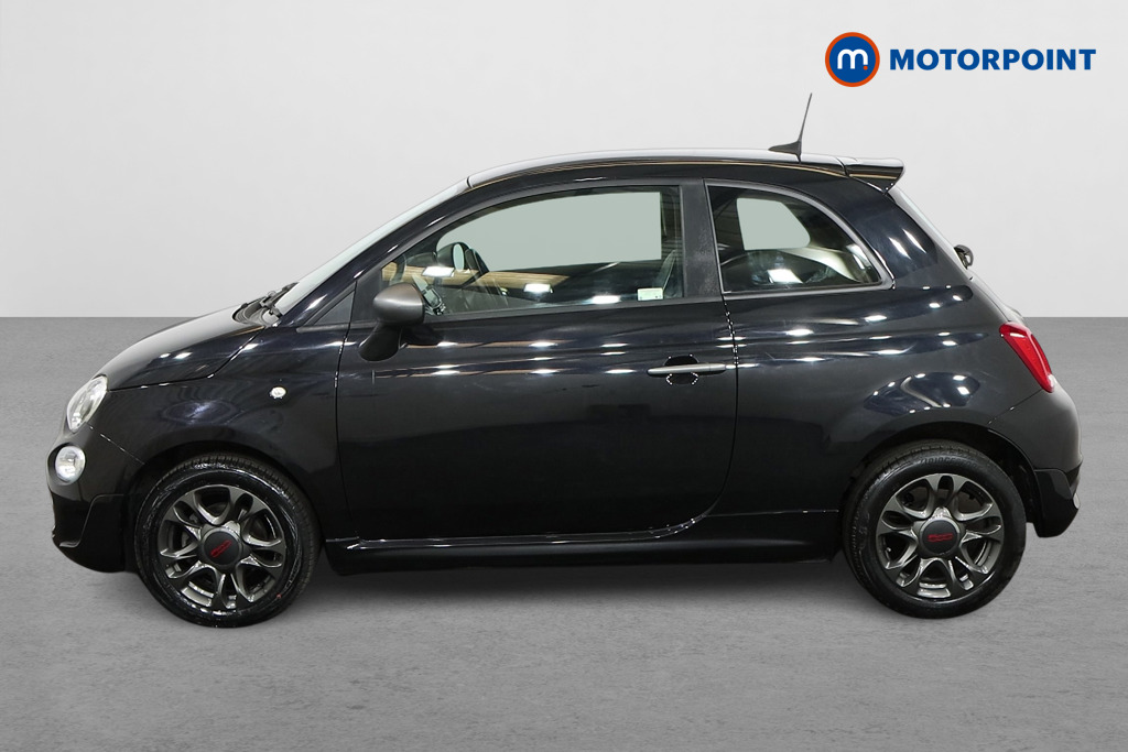 Fiat 500 Sport Manual Petrol-Electric Hybrid Hatchback - Stock Number (1549360) - Passenger side