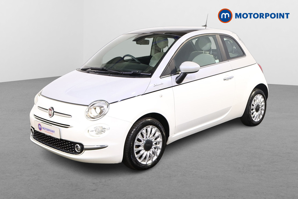 Fiat 500 Dolcevita Manual Petrol-Electric Hybrid Hatchback - Stock Number (1549553) - Passenger side front corner
