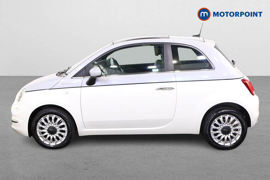 Fiat 500 Dolcevita Manual Petrol-Electric Hybrid Hatchback - Stock Number (1549553) - Passenger side