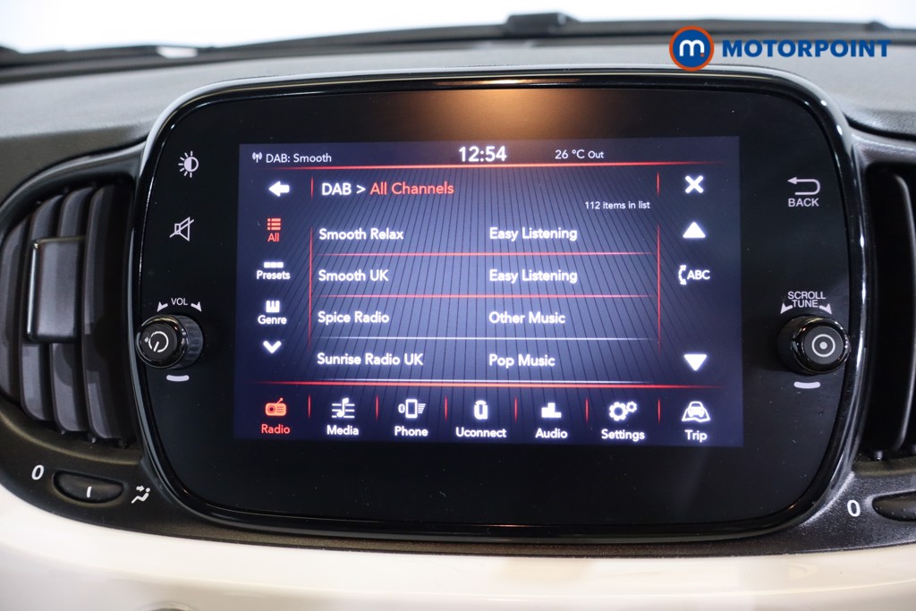 Fiat 500 Dolcevita Manual Petrol-Electric Hybrid Hatchback - Stock Number (1550414) - 4th supplementary image
