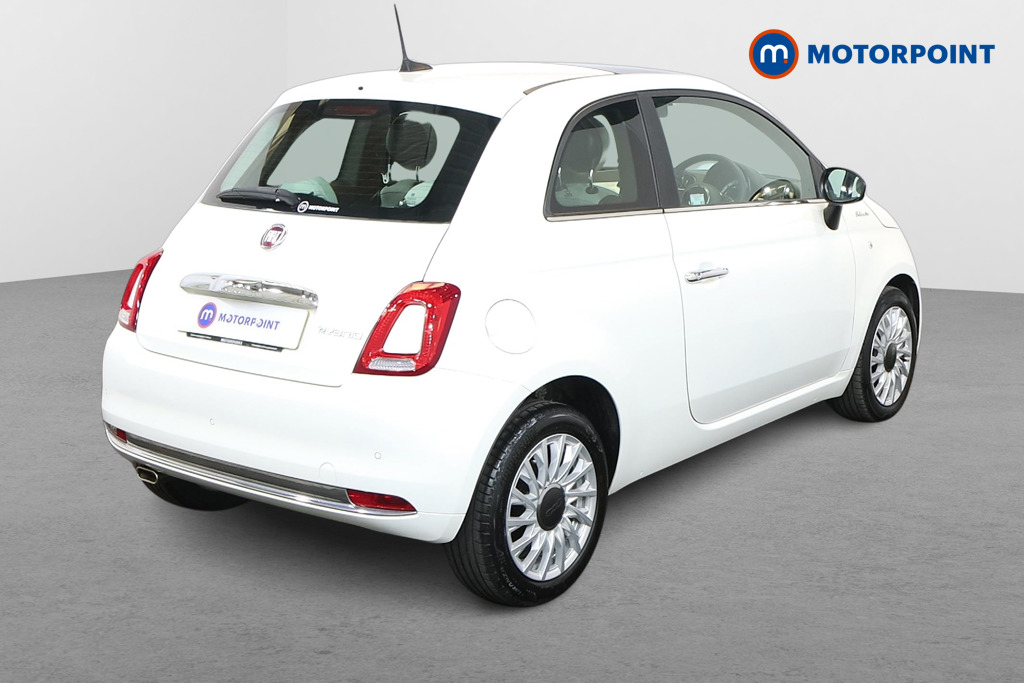 Fiat 500 Dolcevita Manual Petrol-Electric Hybrid Hatchback - Stock Number (1550414) - Drivers side rear corner
