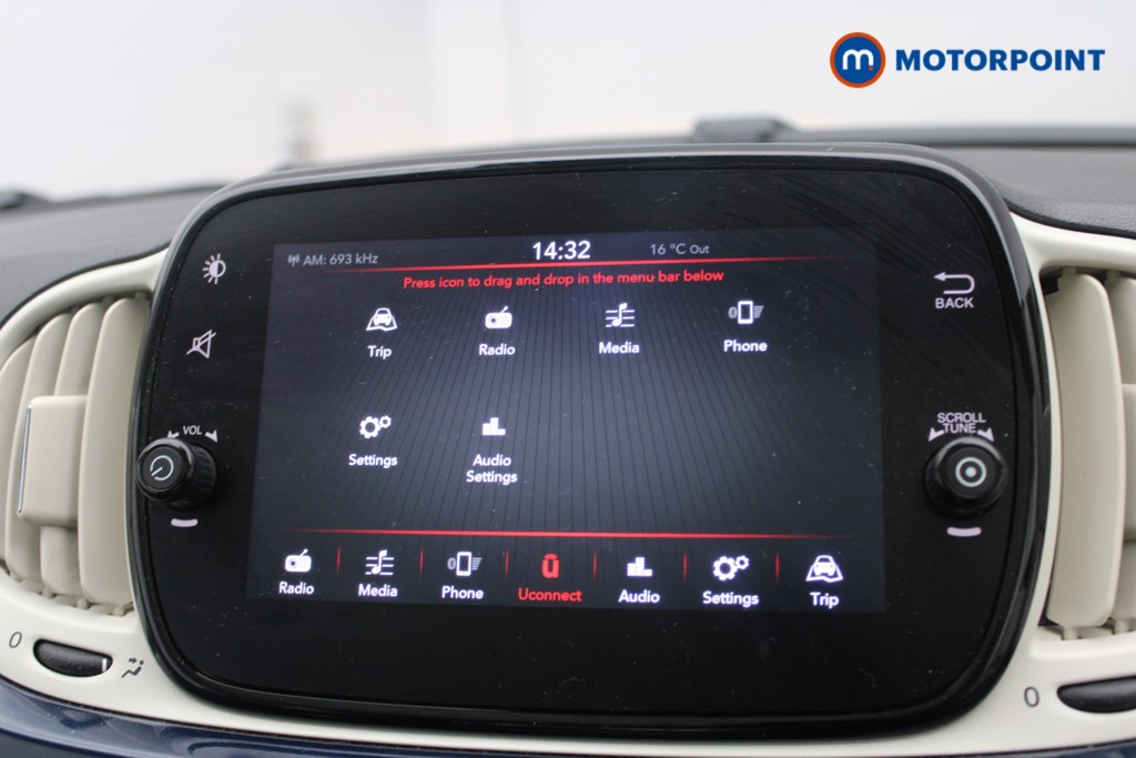 Fiat 500 1.0 Mild Hybrid 3Dr Manual Petrol-Electric Hybrid Hatchback - Stock Number (1552582) - 5th supplementary image