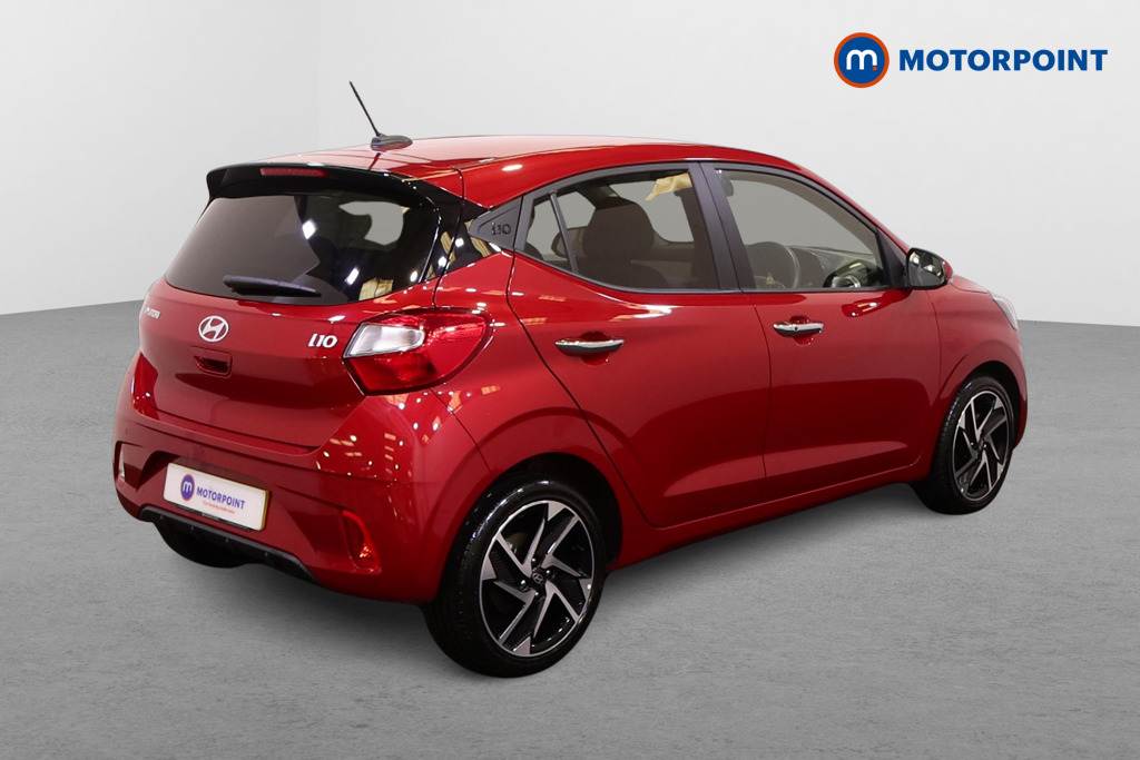 Hyundai I10 Premium Automatic Petrol Hatchback - Stock Number (1553682) - Drivers side rear corner