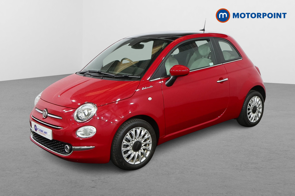 Fiat 500 Dolcevita Manual Petrol-Electric Hybrid Hatchback - Stock Number (1554275) - Passenger side front corner
