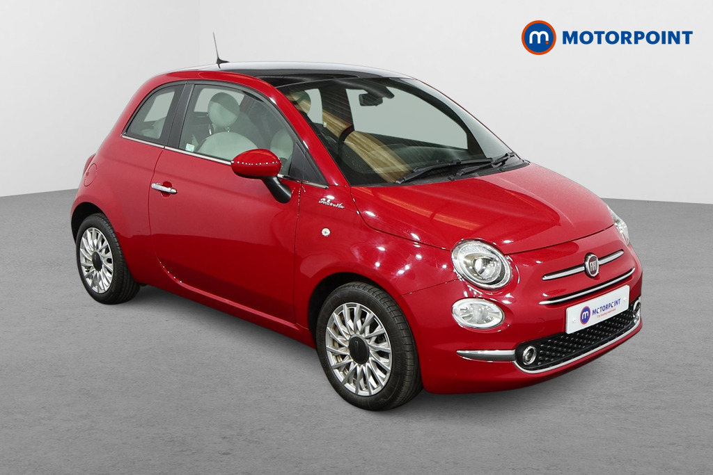 Fiat 500 Dolcevita Manual Petrol-Electric Hybrid Hatchback - Stock Number (1554275) - Drivers side front corner