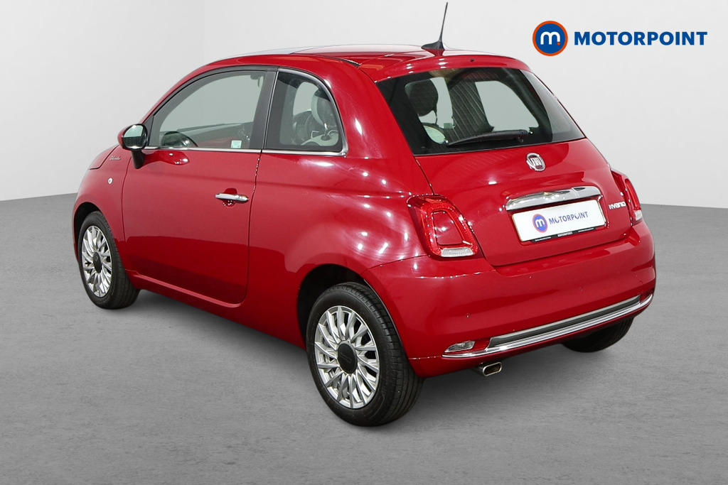 Fiat 500 Dolcevita Manual Petrol-Electric Hybrid Hatchback - Stock Number (1554275) - Passenger side rear corner