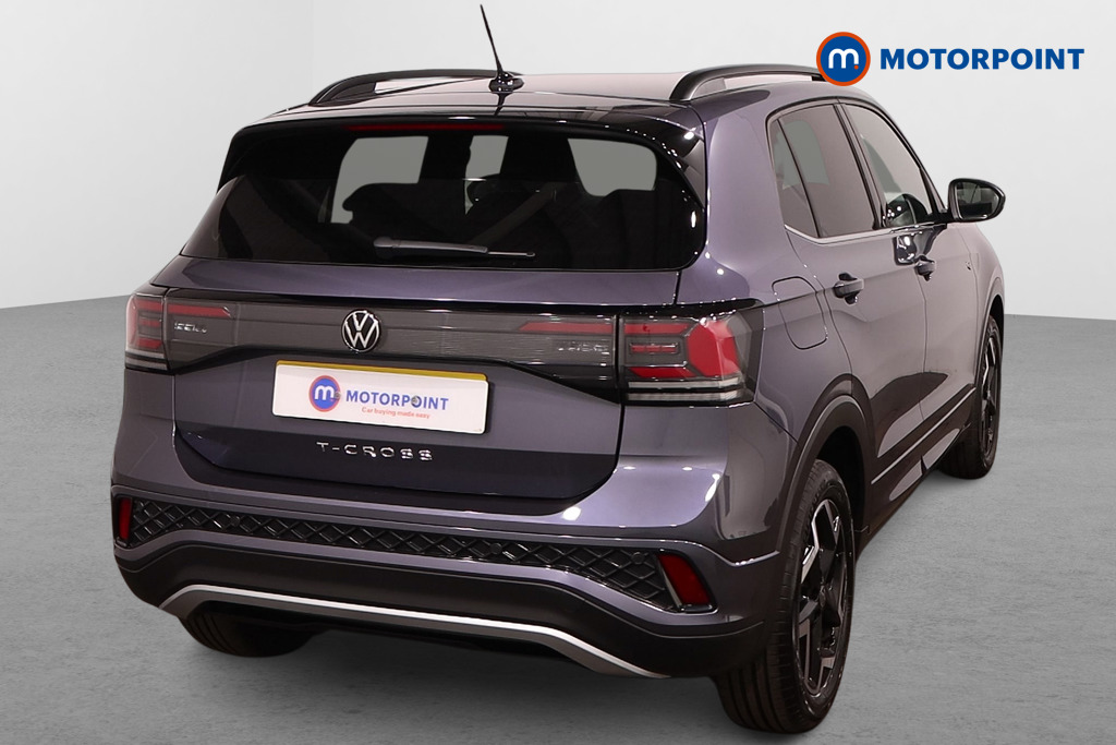 Volkswagen T-Cross R-Line Automatic Petrol SUV - Stock Number (1555886) - Drivers side rear corner