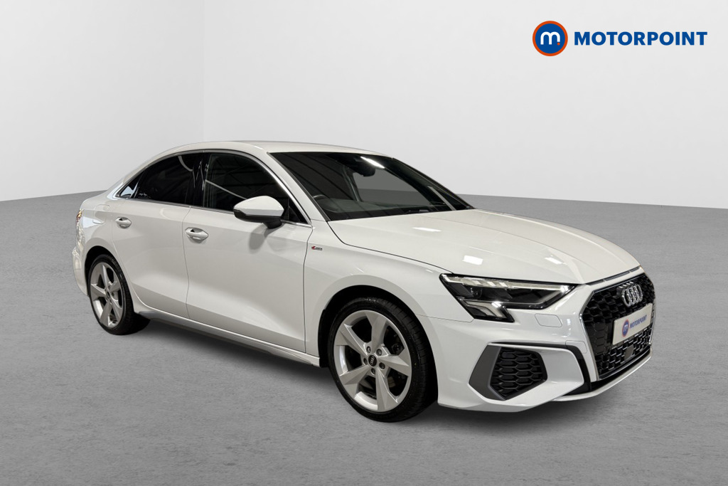 Audi A3 S Line Manual Petrol Saloon - Stock Number (1555975) - Drivers side front corner