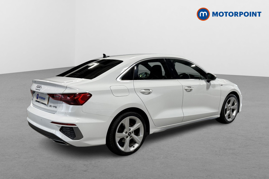 Audi A3 S Line Manual Petrol Saloon - Stock Number (1555975) - Drivers side rear corner