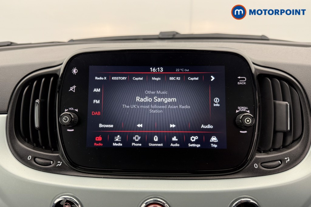 Fiat 500 Dolcevita Manual Petrol-Electric Hybrid Hatchback - Stock Number (1556009) - 5th supplementary image