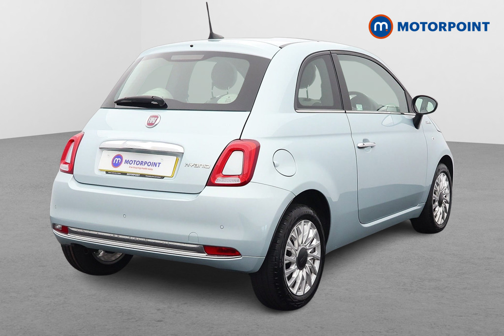 Fiat 500 Dolcevita Manual Petrol-Electric Hybrid Hatchback - Stock Number (1556009) - Drivers side rear corner