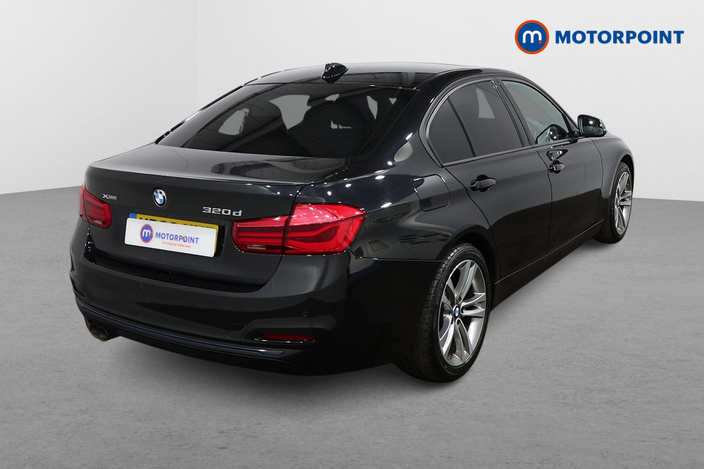 BMW 3 Series Sport Automatic Diesel Saloon - Stock Number (1556255) - Drivers side rear corner