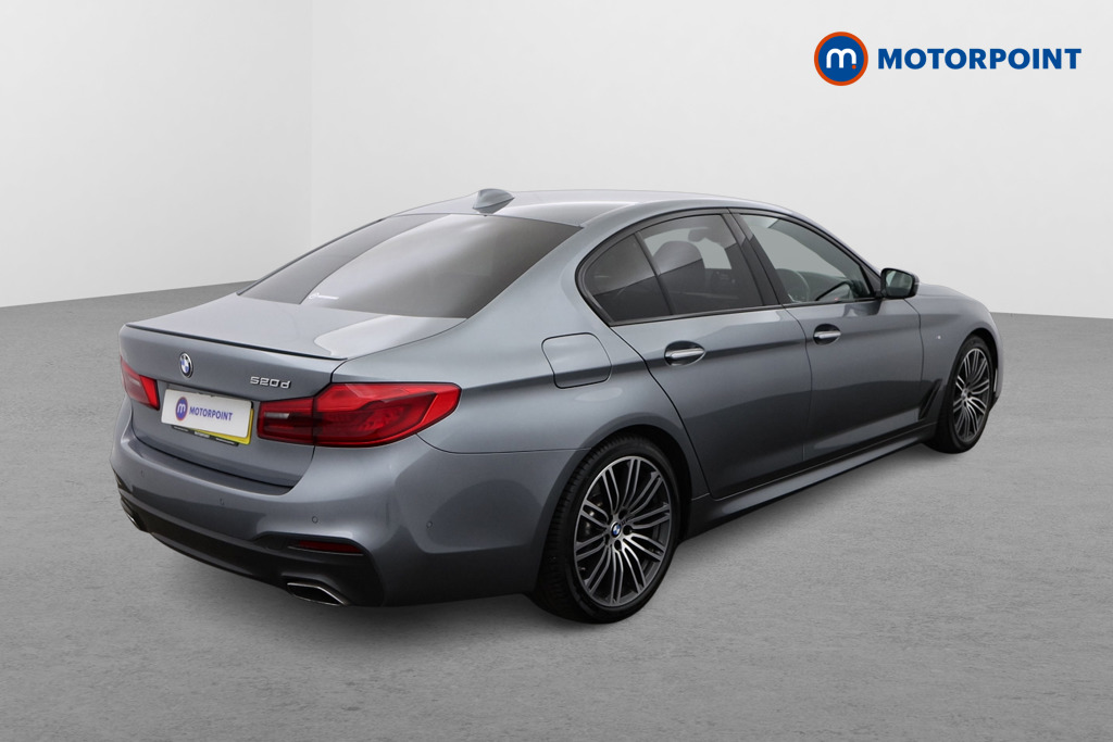 BMW 5 Series M Sport Automatic Diesel Saloon - Stock Number (1499436) - Drivers side rear corner