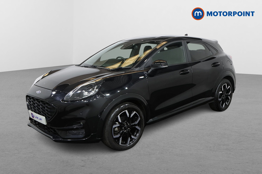 Ford Puma St-Line X Manual Petrol-Electric Hybrid SUV - Stock Number (1521835) - Passenger side front corner