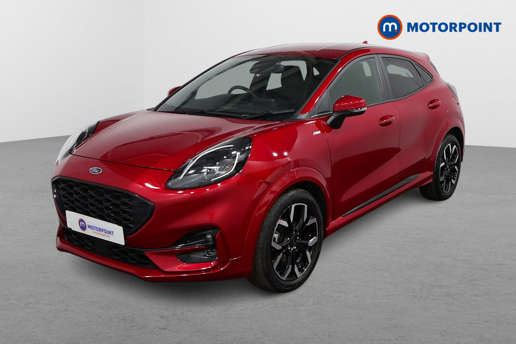 Ford Puma St-Line X Automatic Petrol-Electric Hybrid SUV - Stock Number (1546928) - Passenger side front corner