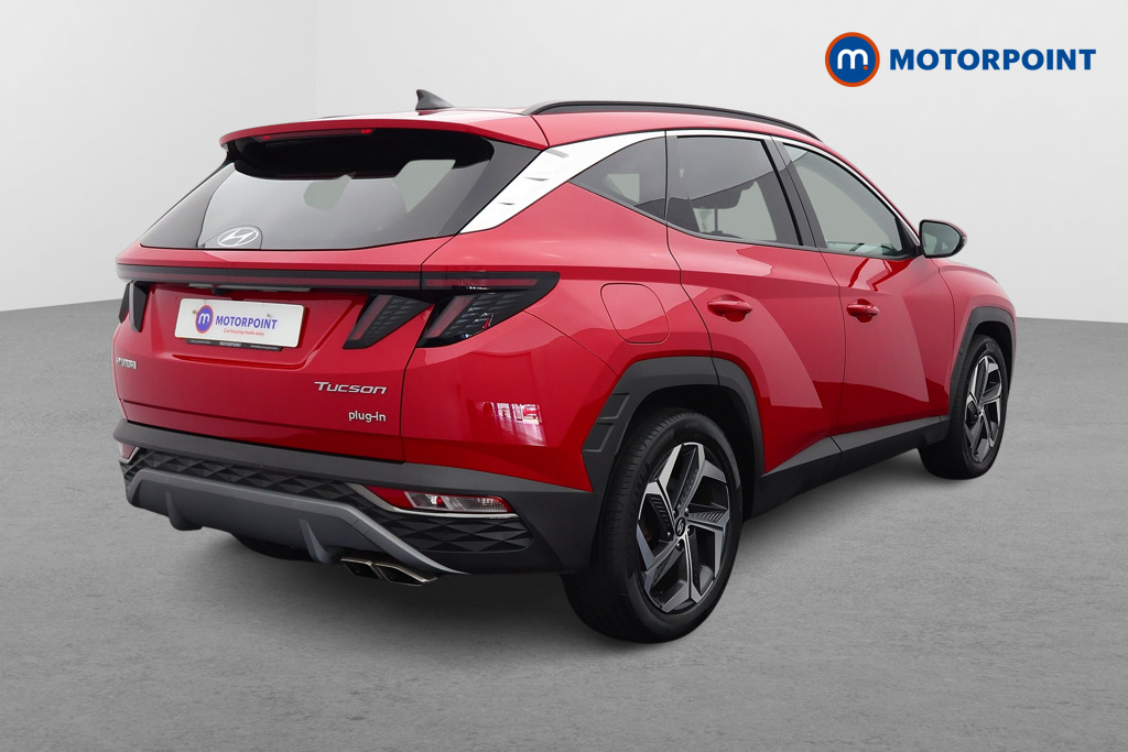 Hyundai Tucson Premium Automatic Petrol Plug-In Hybrid SUV - Stock Number (1552729) - Drivers side rear corner