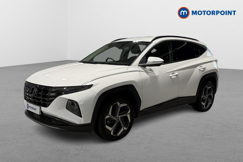 Hyundai Tucson Premium Automatic Petrol-Electric Hybrid SUV - Stock Number (1554437) - Passenger side front corner