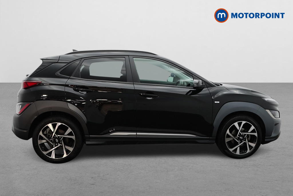Hyundai Kona Premium Manual Petrol-Electric Hybrid SUV - Stock Number (1554806) - Drivers side