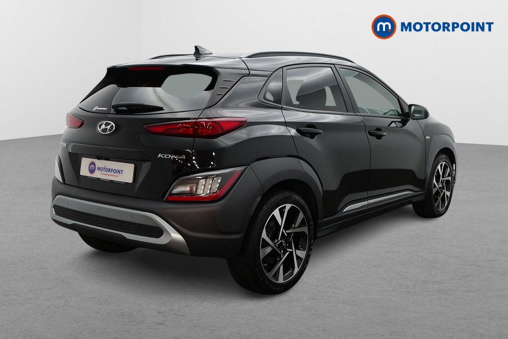 Hyundai Kona Premium Manual Petrol-Electric Hybrid SUV - Stock Number (1554806) - Drivers side rear corner