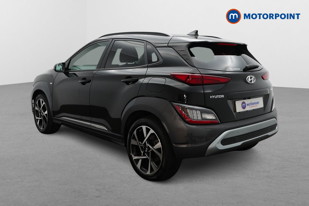 Hyundai Kona Premium Manual Petrol-Electric Hybrid SUV - Stock Number (1554806) - Passenger side rear corner