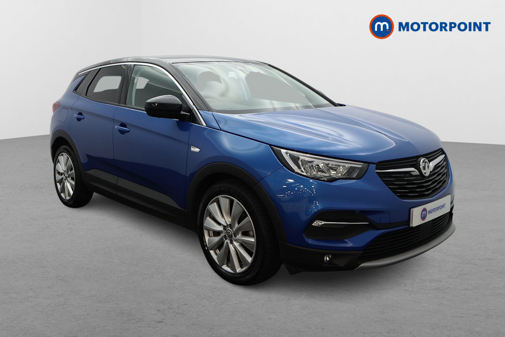 Vauxhall Grandland X Elite Nav Manual Petrol SUV - Stock Number (1554807) - Drivers side front corner