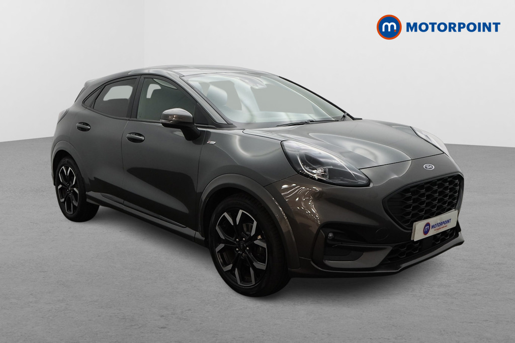 Ford Puma St-Line X Manual Petrol-Electric Hybrid SUV - Stock Number (1555318) - Drivers side front corner