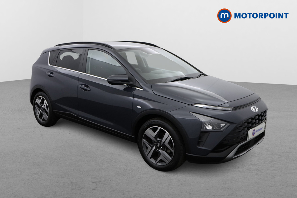 Hyundai Bayon Premium Manual Petrol-Electric Hybrid SUV - Stock Number (1555391) - Drivers side front corner