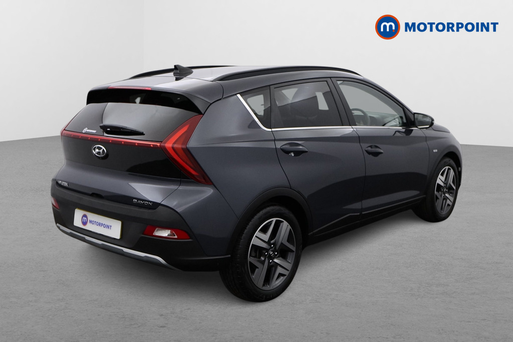Hyundai Bayon Premium Manual Petrol-Electric Hybrid SUV - Stock Number (1555391) - Drivers side rear corner