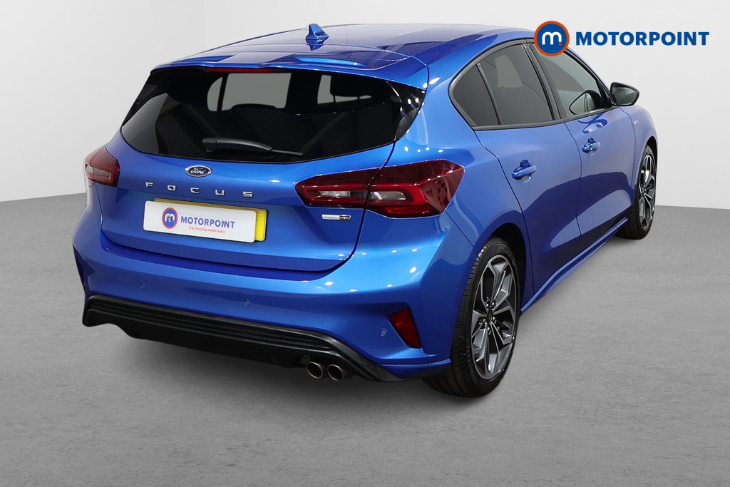 Ford Focus St-Line Vignale Automatic Petrol-Electric Hybrid Hatchback - Stock Number (1557980) - Drivers side rear corner