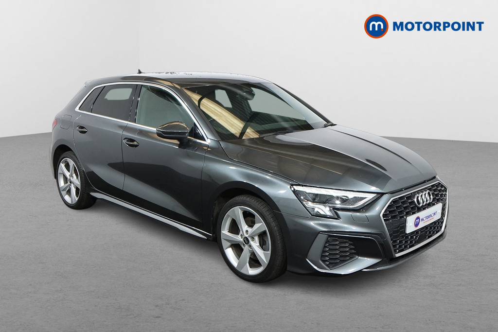 Audi A3 S Line Automatic Petrol Plug-In Hybrid Hatchback - Stock Number (1532637) - Drivers side front corner