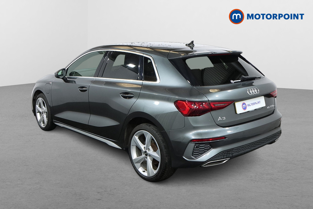 Audi A3 S Line Automatic Petrol Plug-In Hybrid Hatchback - Stock Number (1532637) - Passenger side rear corner