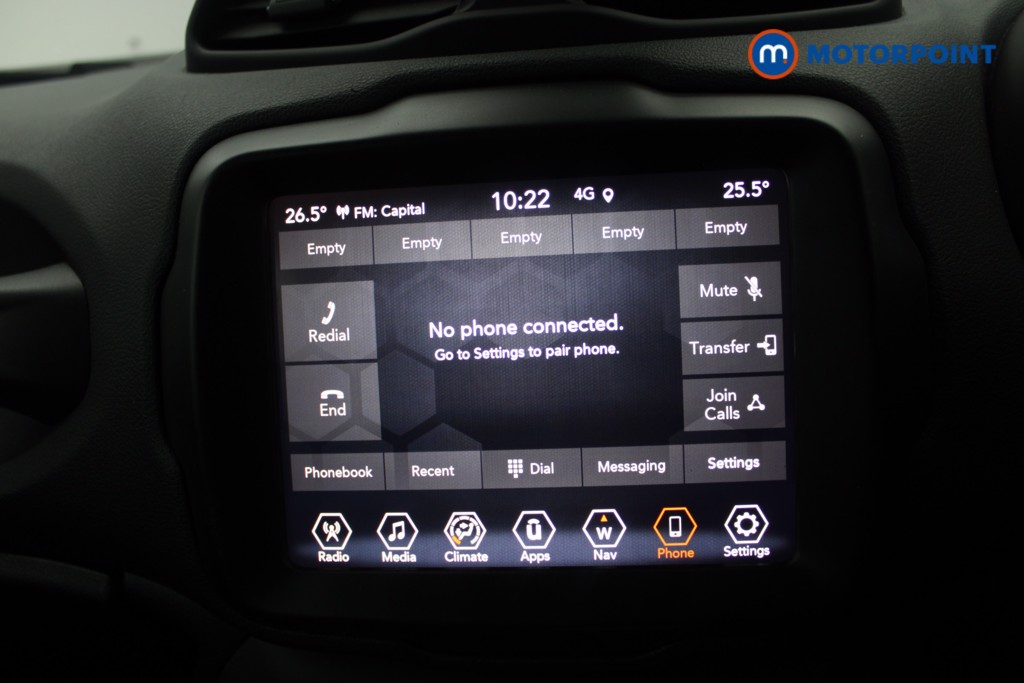 Jeep Renegade Longitude Automatic Petrol Plug-In Hybrid SUV - Stock Number (1534788) - 7th supplementary image