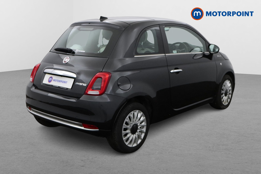 Fiat 500 Dolcevita Manual Petrol-Electric Hybrid Hatchback - Stock Number (1543141) - Drivers side rear corner