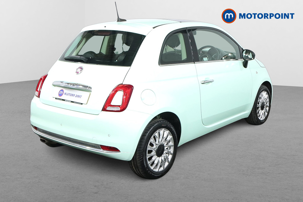 Fiat 500 Lounge Manual Petrol Hatchback - Stock Number (1548245) - Drivers side rear corner