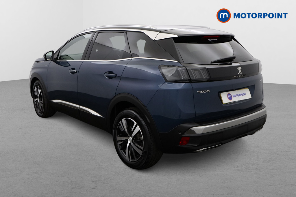 Peugeot 3008 GT Automatic Petrol-Electric Hybrid SUV - Stock Number (1552414) - Passenger side rear corner