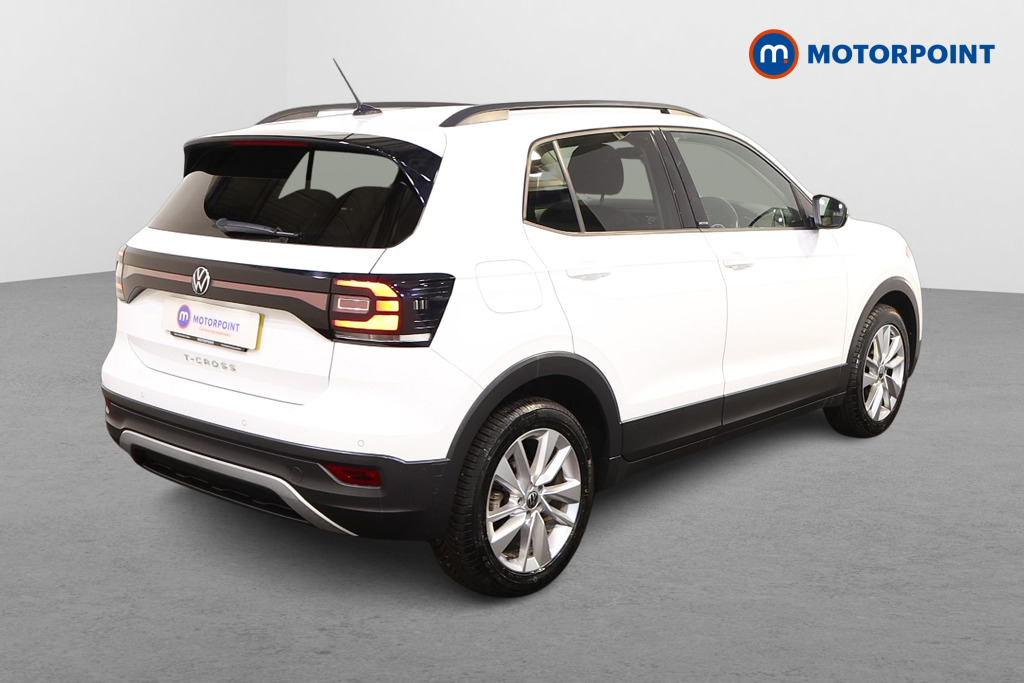 Volkswagen T-Cross Active Manual Petrol SUV - Stock Number (1552892) - Drivers side rear corner