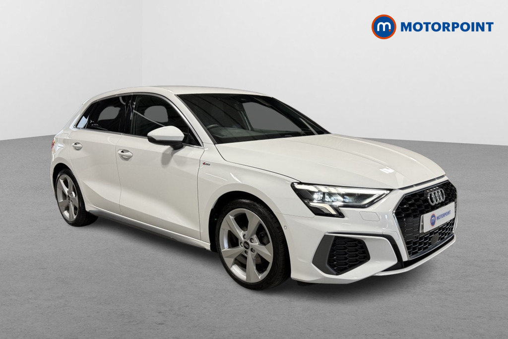 Audi A3 S Line Automatic Petrol Hatchback - Stock Number (1552921) - Drivers side front corner