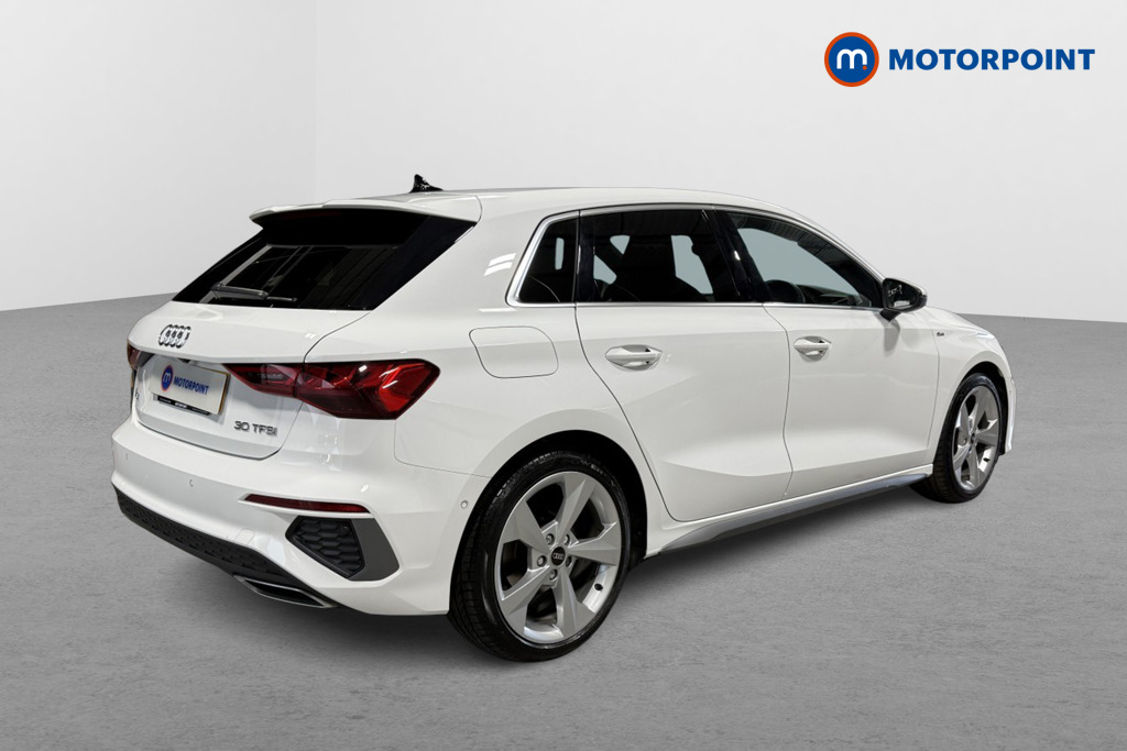 Audi A3 S Line Automatic Petrol Hatchback - Stock Number (1552921) - Drivers side rear corner