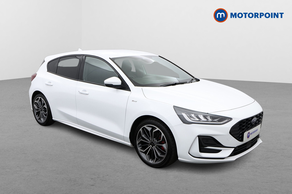 Ford Focus St-Line X Manual Petrol-Electric Hybrid Hatchback - Stock Number (1553378) - Drivers side front corner