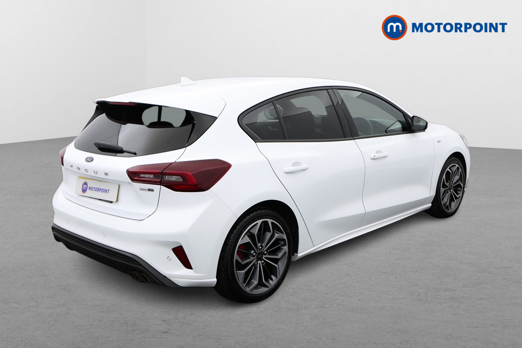 Ford Focus St-Line X Manual Petrol-Electric Hybrid Hatchback - Stock Number (1553378) - Drivers side rear corner
