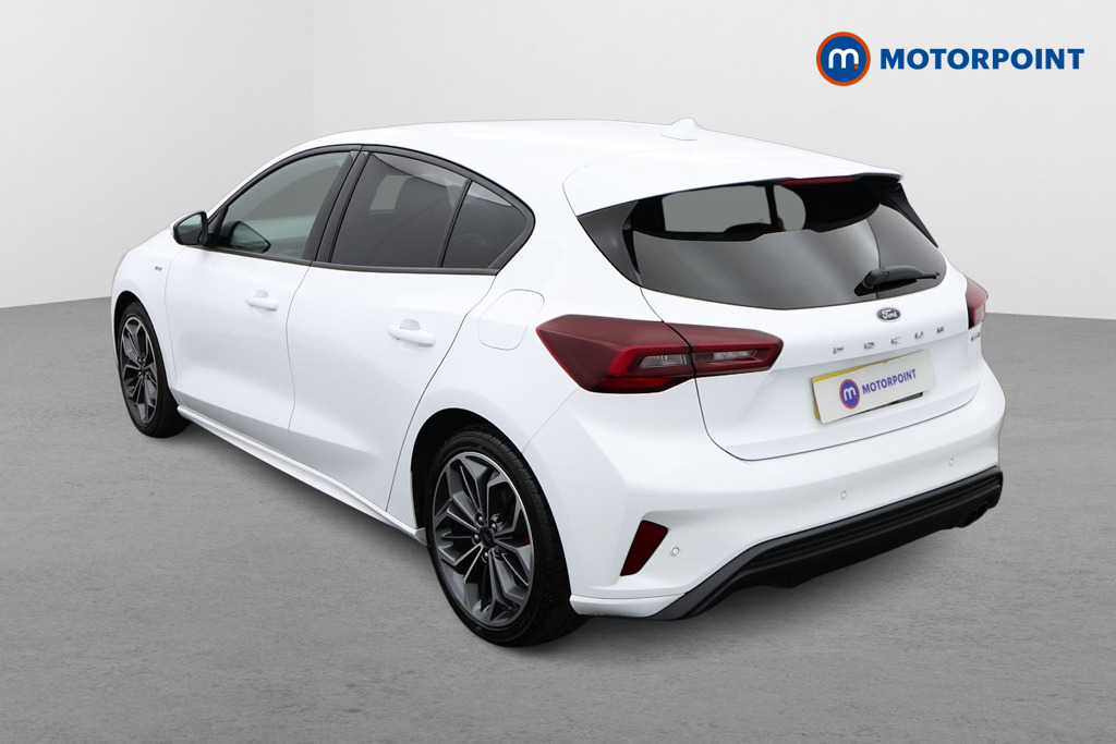 Ford Focus St-Line X Manual Petrol-Electric Hybrid Hatchback - Stock Number (1553378) - Passenger side rear corner