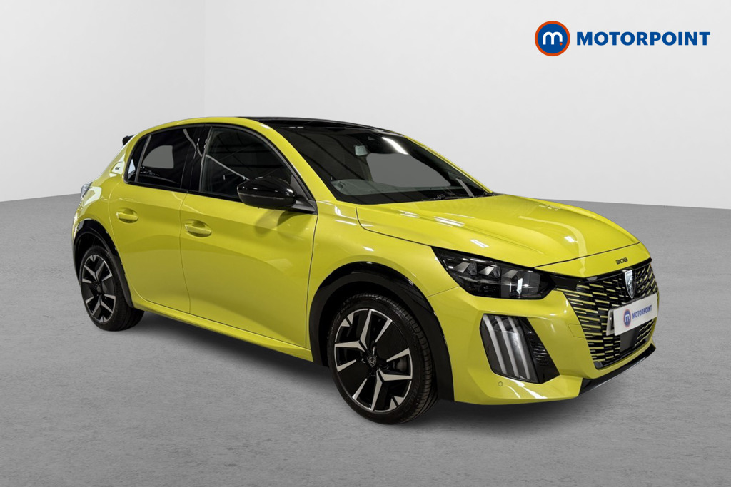 Peugeot 208 GT Automatic Petrol-Electric Hybrid Hatchback - Stock Number (1553635) - Drivers side front corner
