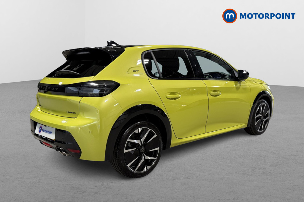 Peugeot 208 GT Automatic Petrol-Electric Hybrid Hatchback - Stock Number (1553635) - Drivers side rear corner