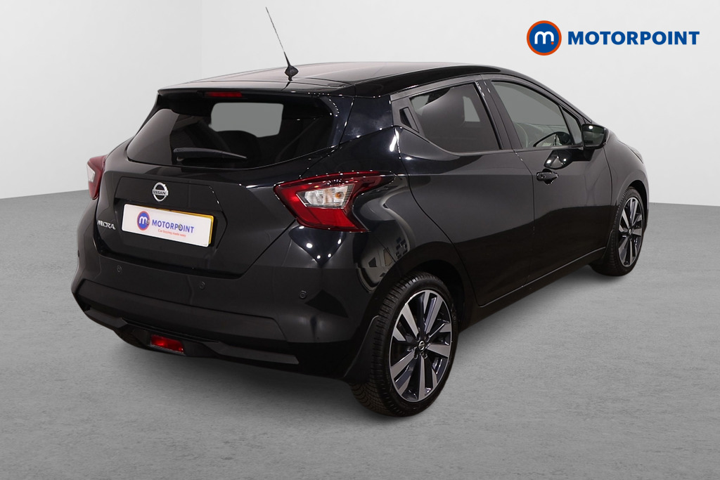 Nissan Micra Tekna Manual Petrol Hatchback - Stock Number (1554811) - Drivers side rear corner