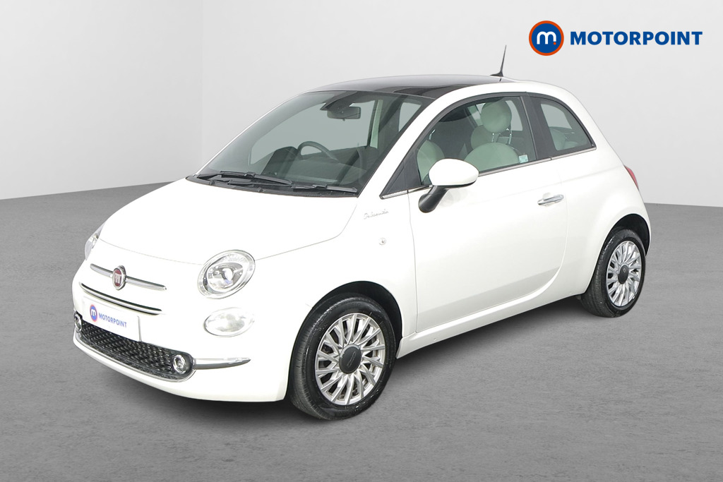 Fiat 500 Dolcevita Manual Petrol-Electric Hybrid Hatchback - Stock Number (1554920) - Passenger side front corner