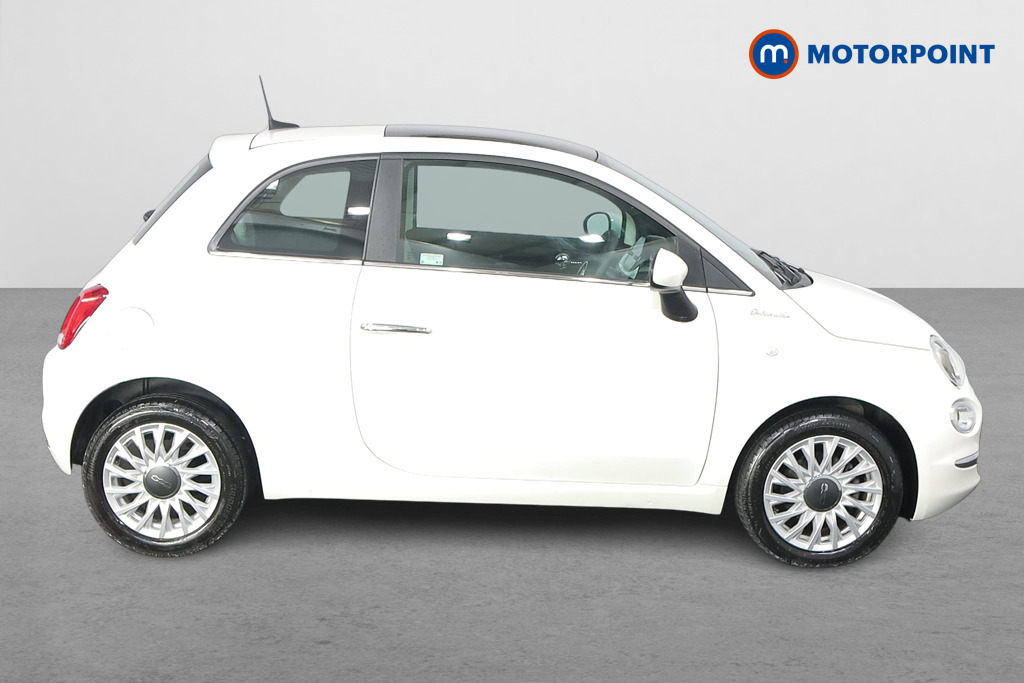 Fiat 500 Dolcevita Manual Petrol-Electric Hybrid Hatchback - Stock Number (1554920) - Drivers side