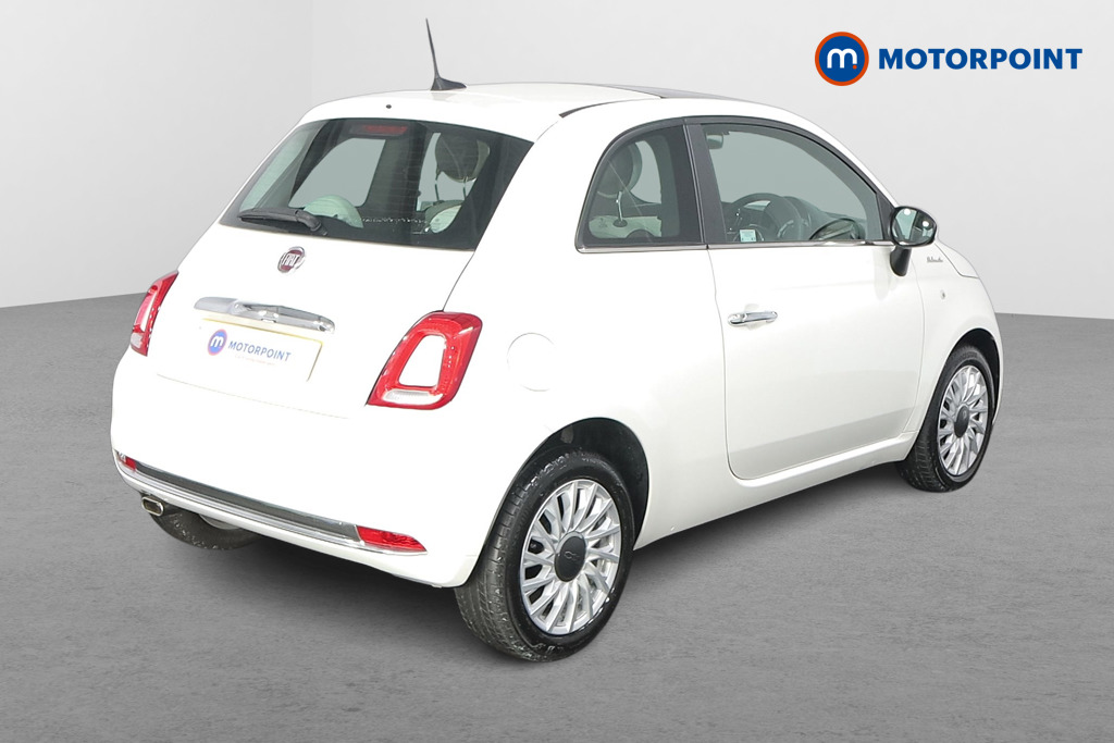 Fiat 500 Dolcevita Manual Petrol-Electric Hybrid Hatchback - Stock Number (1554920) - Drivers side rear corner