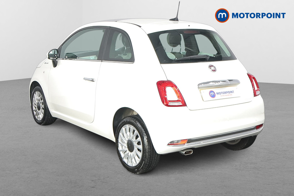 Fiat 500 Dolcevita Manual Petrol-Electric Hybrid Hatchback - Stock Number (1554920) - Passenger side rear corner