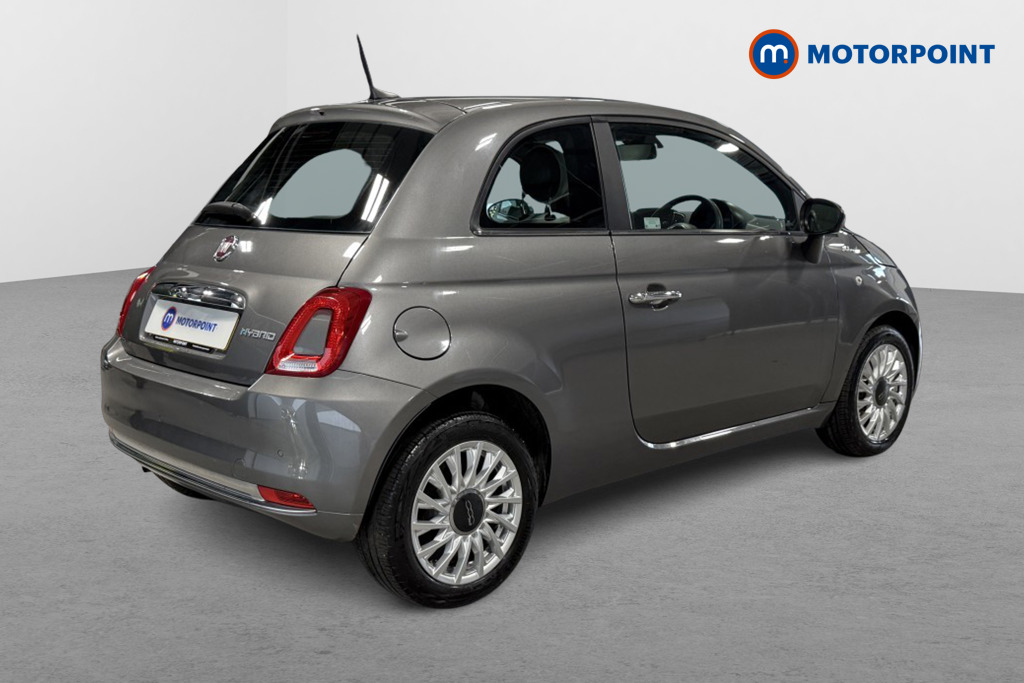 Fiat 500 Dolcevita Manual Petrol-Electric Hybrid Hatchback - Stock Number (1543098) - Drivers side rear corner